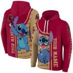 personalized boston college eagles stitch maroon hoodie best selling