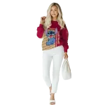 personalized boston college eagles stitch maroon hoodie best selling