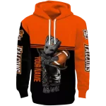 personalized bowling green falcons baby groot orange black hoodie best selling