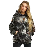 personalized bowling green falcons camo skull hoodie best selling