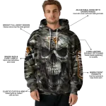 personalized bowling green falcons camo skull hoodie best selling