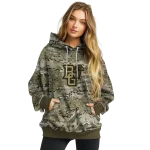 personalized bowling green falcons military style hoodie best selling