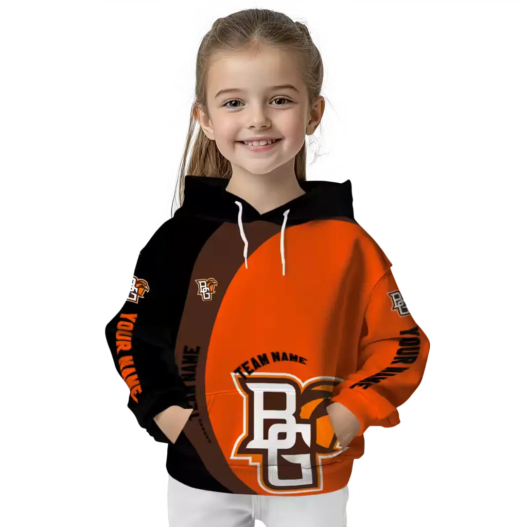 personalized bowling green falcons minimalist design orange black hoodie top rated personalized bowling green falcons minimalist design orange black hoodie top rated