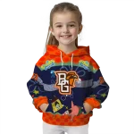personalized bowling green falcons spongebob patrick star orange navy hoodie best selling