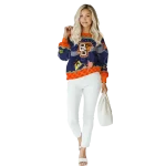 personalized bowling green falcons spongebob patrick star orange navy hoodie best selling