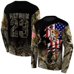 personalized bowling green falcons tree camo hoodie best selling