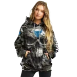 personalized buffalo bulls camo skull hoodie best selling