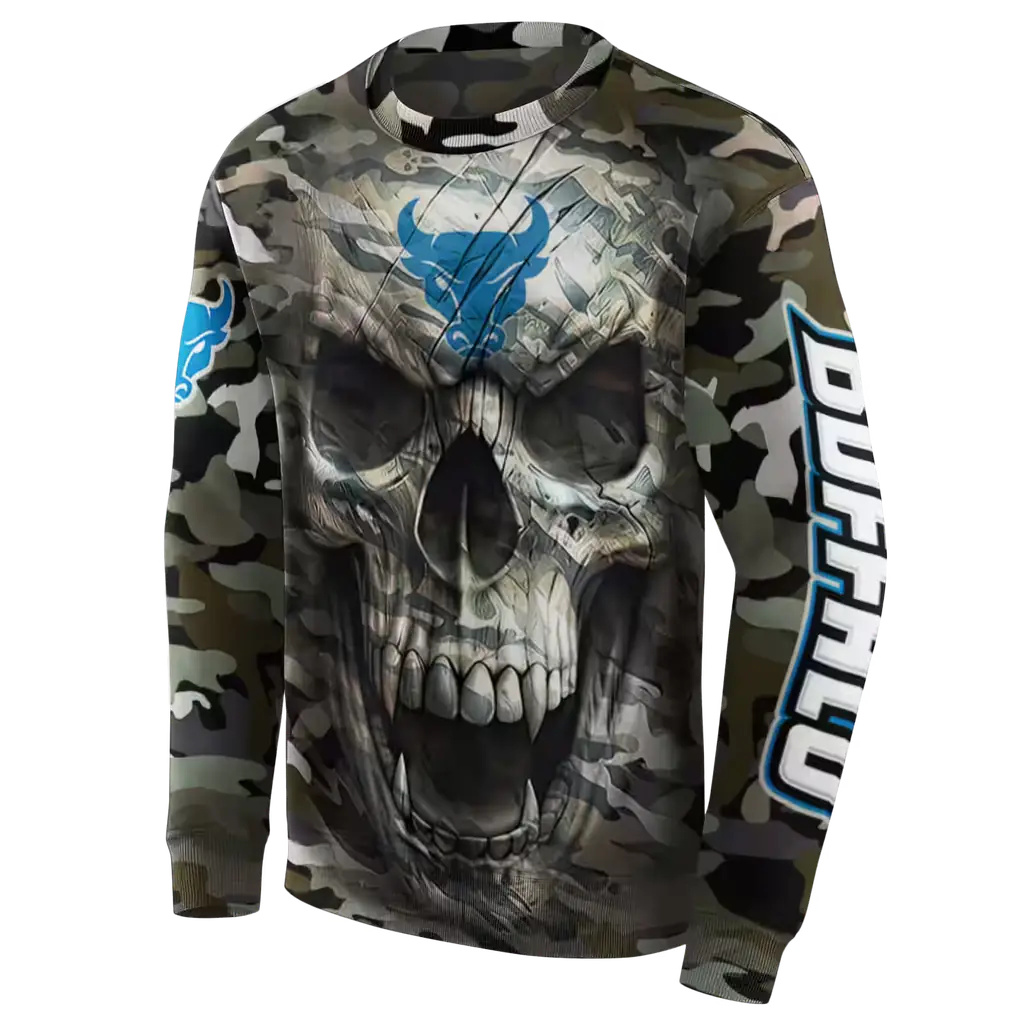 personalized buffalo bulls camo skull hoodie new arrival personalized buffalo bulls camo skull hoodie new arrival