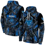 personalized buffalo bulls hunting theme royal blue black hoodie best selling