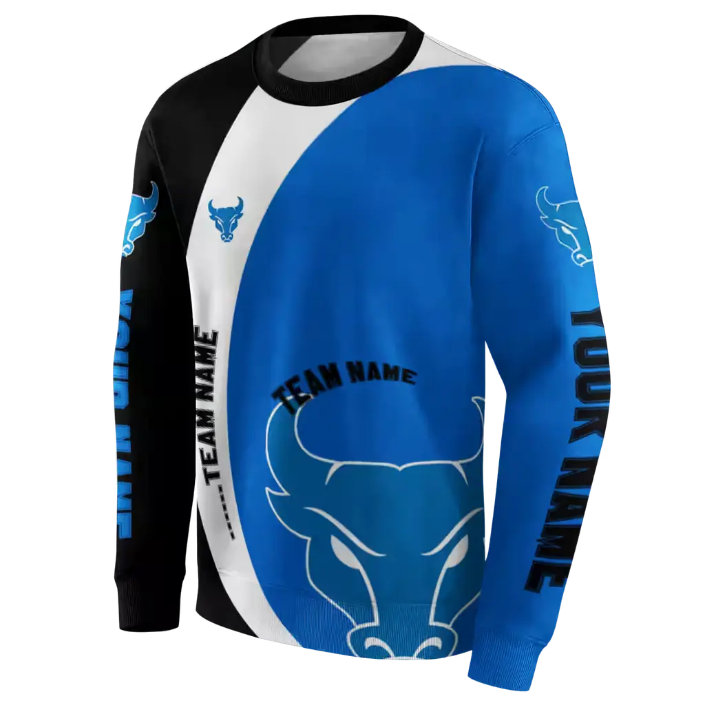 personalized buffalo bulls minimalist design royal blue black hoodie new arrival personalized buffalo bulls minimalist design royal blue black hoodie new arrival
