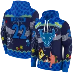 personalized buffalo bulls spongebob patrick star royal blue navy hoodie best selling