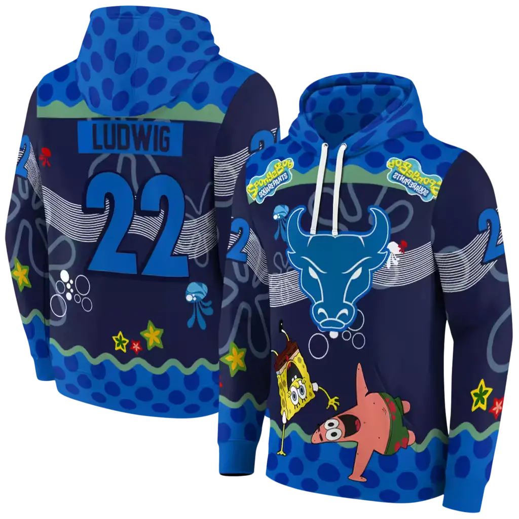 personalized buffalo bulls spongebob patrick star royal blue navy hoodie fashion forward personalized buffalo bulls spongebob patrick star royal blue navy hoodie fashion forward
