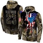 personalized buffalo bulls tree camo hoodie best selling