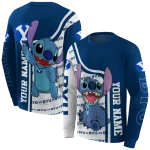 personalized byu cougars stitch blue hoodie best selling