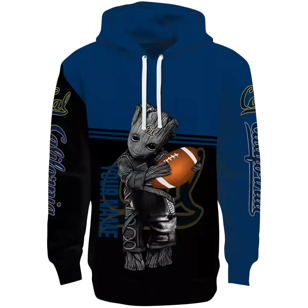 personalized california golden bears baby groot blue black hoodie best selling personalized california golden bears baby groot blue black hoodie best selling