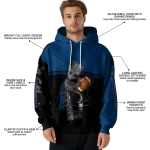 personalized california golden bears baby groot blue black hoodie best selling