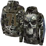 personalized california golden bears camo skull hoodie best selling