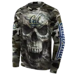 personalized california golden bears camo skull hoodie best selling