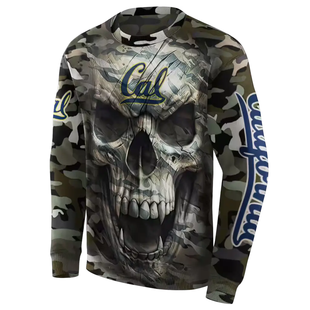 personalized california golden bears camo skull hoodie new arrival personalized california golden bears camo skull hoodie new arrival