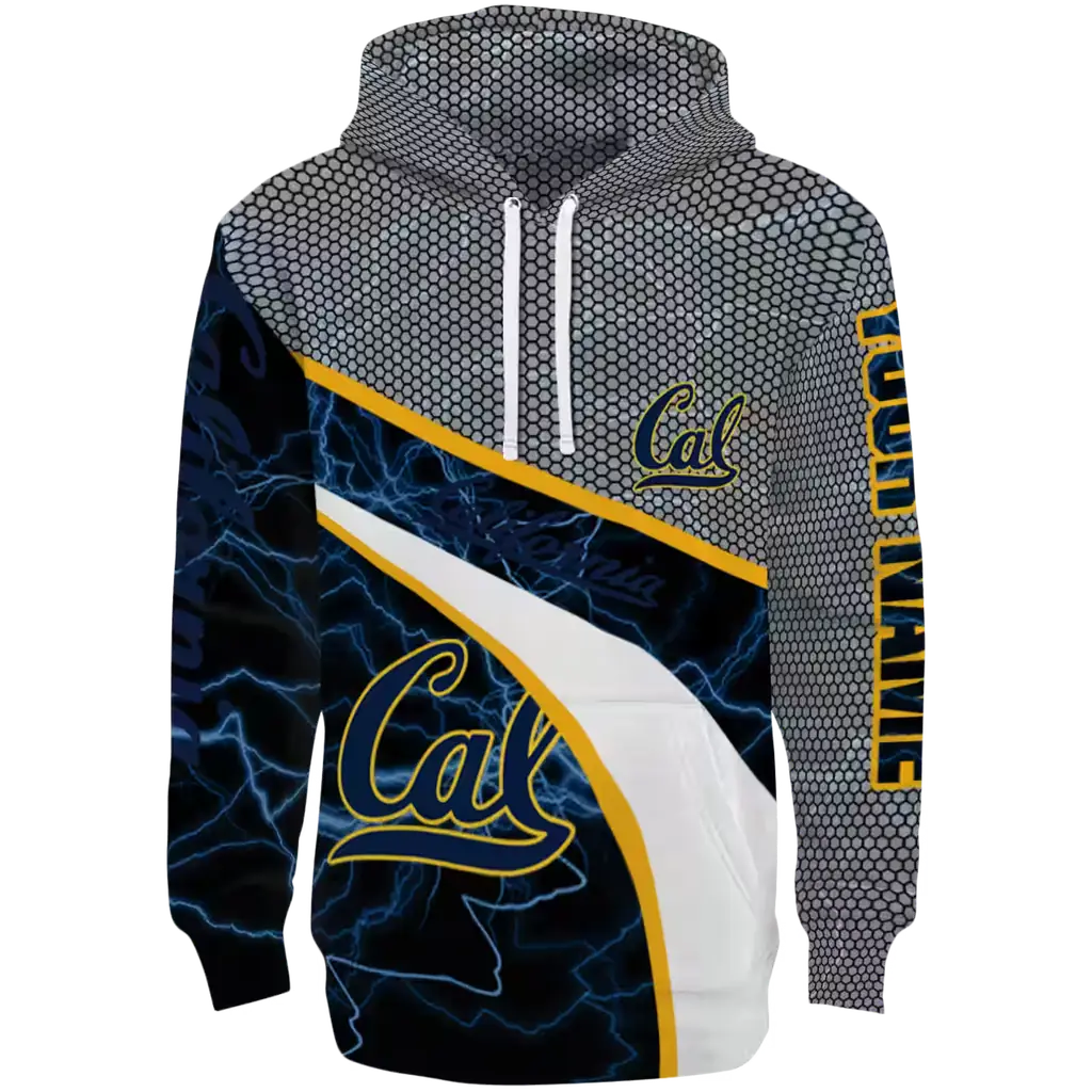 personalized california golden bears hexagonal mesh blue black gray hoodie best selling personalized california golden bears hexagonal mesh blue black gray hoodie best selling