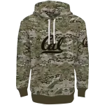 personalized california golden bears military style hoodie best selling