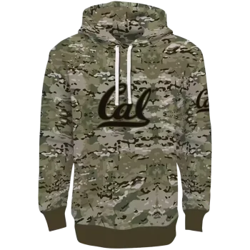 personalized california golden bears military style hoodie best selling