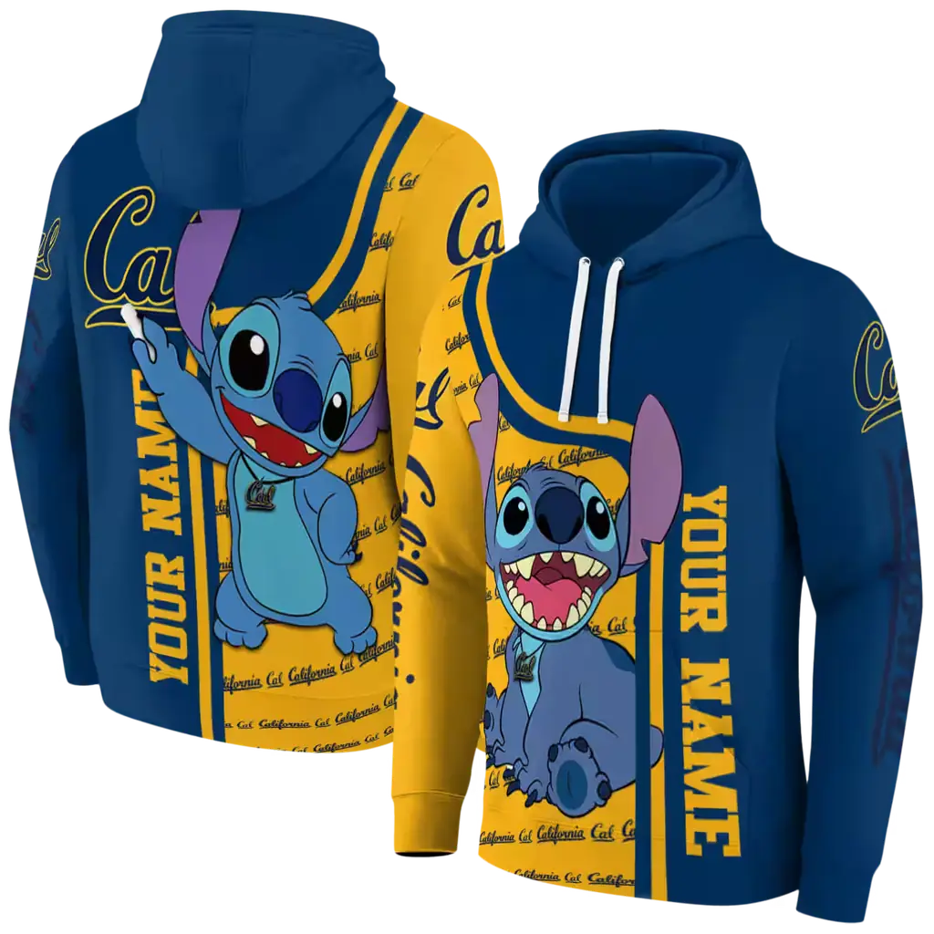 personalized california golden bears stitch blue hoodie fashion forward personalized california golden bears stitch blue hoodie fashion forward