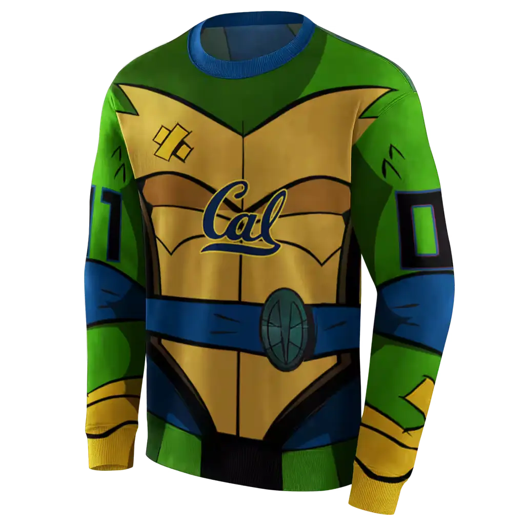 personalized california golden bears superhero armor blue green hoodie new arrival personalized california golden bears superhero armor blue green hoodie new arrival