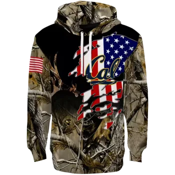 personalized california golden bears tree camo hoodie best selling