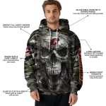 personalized central michigan chippewas camo skull hoodie best selling