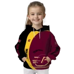 personalized central michigan chippewas minimalist design maroon black hoodie best selling