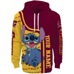 personalized central michigan chippewas stitch maroon hoodie best selling