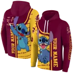 personalized central michigan chippewas stitch maroon hoodie best selling