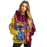 personalized central michigan chippewas stitch maroon hoodie best selling