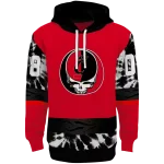 personalized cincinnati bearcats grateful vibes red hoodie best selling