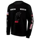 personalized cincinnati bearcats punisher skull black hoodie best selling