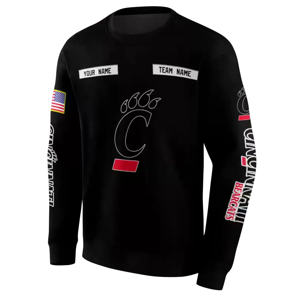 personalized cincinnati bearcats punisher skull black hoodie new arrival personalized cincinnati bearcats punisher skull black hoodie new arrival