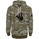 personalized coastal carolina chanticleers military style hoodie best selling