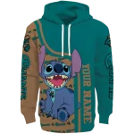 personalized coastal carolina chanticleers stitch green hoodie best selling