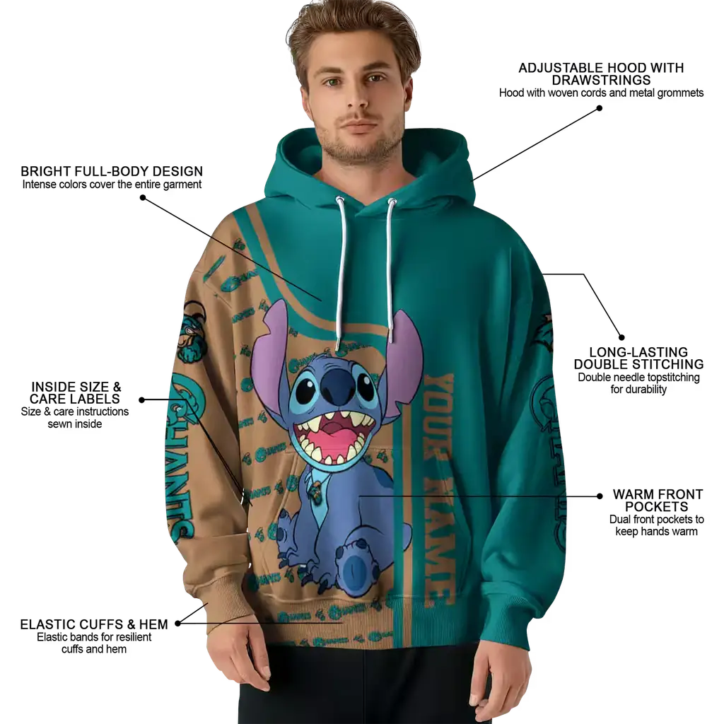 personalized coastal carolina chanticleers stitch green hoodie latest model personalized coastal carolina chanticleers stitch green hoodie latest model