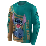 personalized coastal carolina chanticleers stitch green hoodie best selling