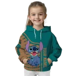 personalized coastal carolina chanticleers stitch green hoodie best selling