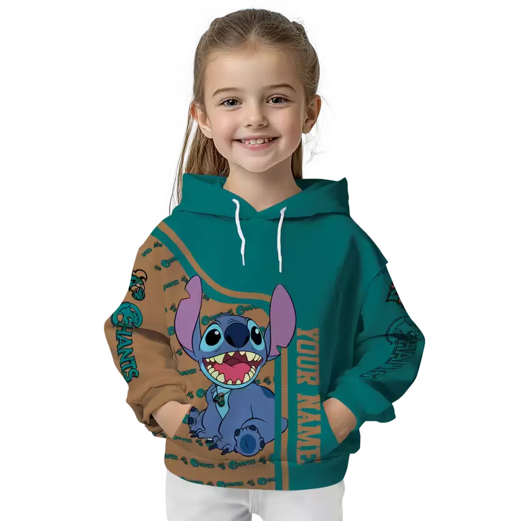 personalized coastal carolina chanticleers stitch green hoodie top rated personalized coastal carolina chanticleers stitch green hoodie top rated