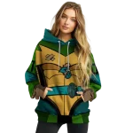 personalized coastal carolina chanticleers superhero armor green hoodie best selling