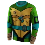 personalized coastal carolina chanticleers superhero armor green hoodie best selling