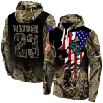 personalized coastal carolina chanticleers tree camo hoodie best selling