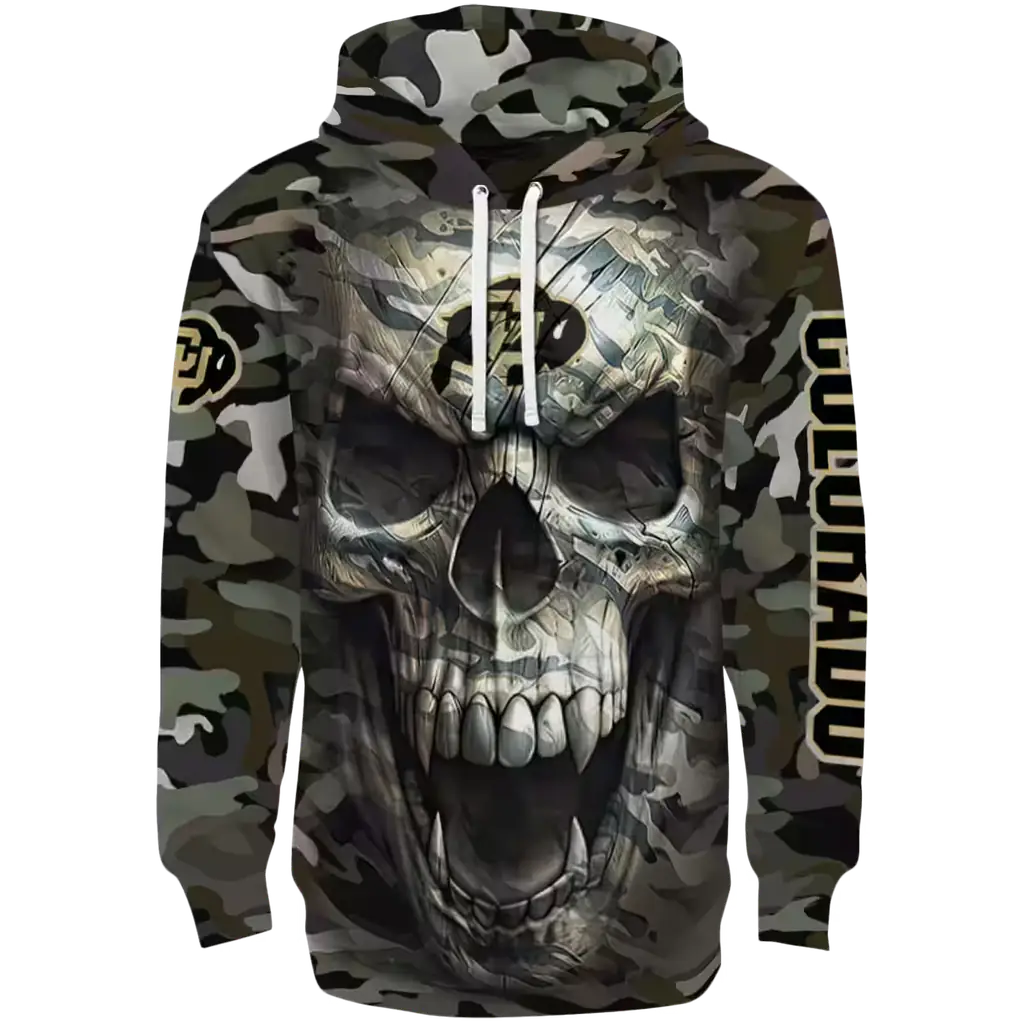 personalized colorado buffaloes camo skull hoodie best selling personalized colorado buffaloes camo skull hoodie best selling