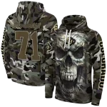 personalized colorado buffaloes camo skull hoodie best selling