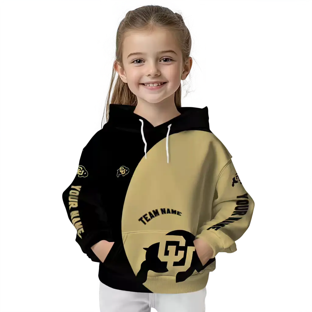 personalized colorado buffaloes minimalist design gold black hoodie top rated personalized colorado buffaloes minimalist design gold black hoodie top rated