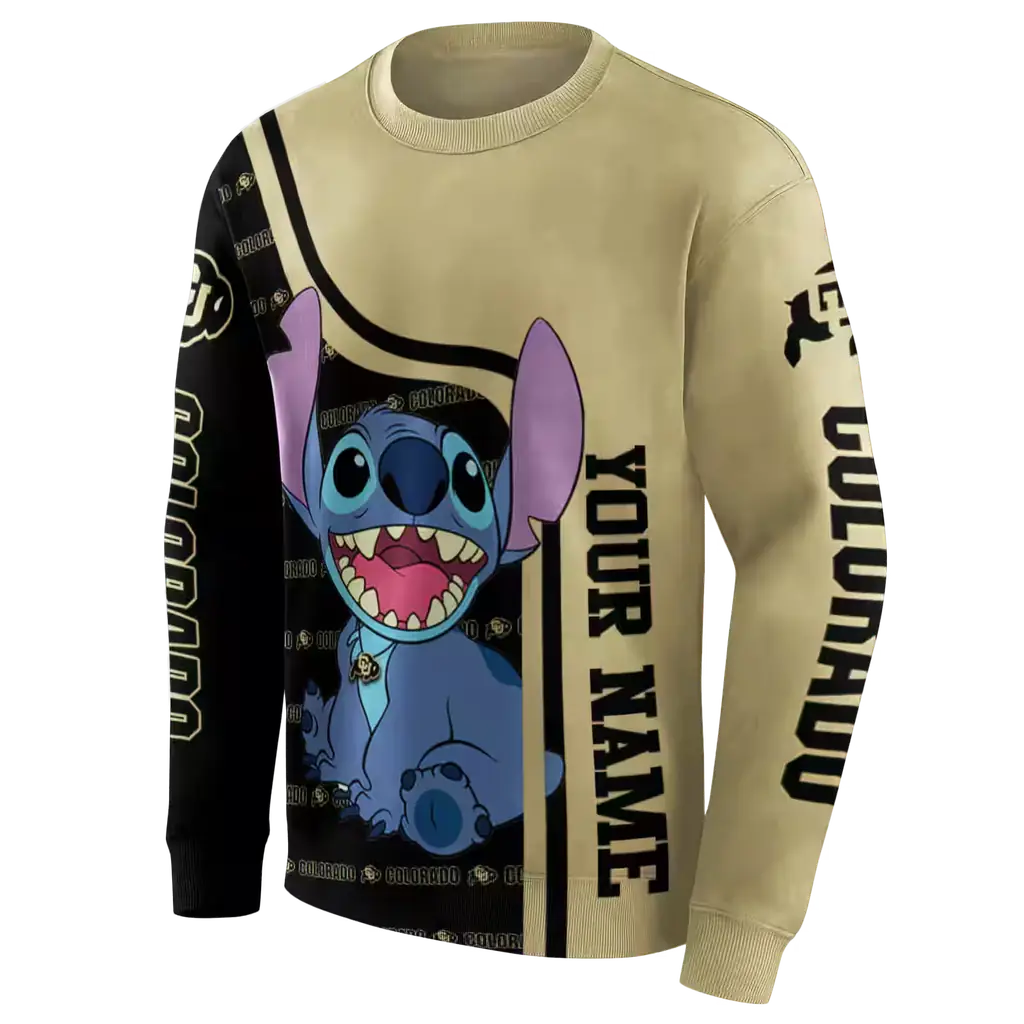 personalized colorado buffaloes stitch gold hoodie new arrival personalized colorado buffaloes stitch gold hoodie new arrival